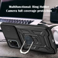 For VIVO Y15S Y15A Phone Case Camera Protection Casing Finger Ring Holder Shockproof Cover V2120 V2134. 