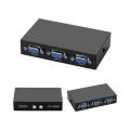 2 Ports VGA Switch Selector Box (2 In 1 Out, 2 PC to 1 Monitor). 