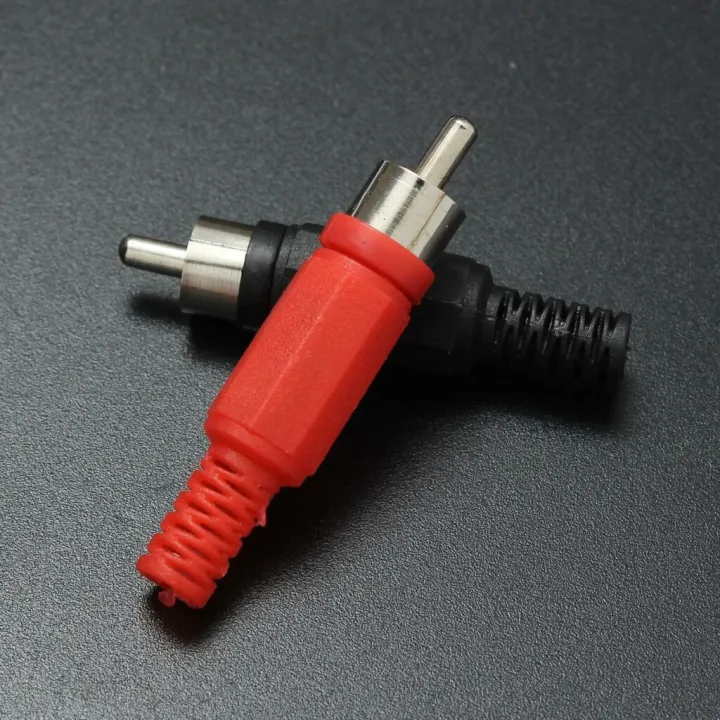 3Pair-%20MALE%20RCA%20Audio%20Video%20Connectors%20RCA%20Jack%20Plug%20RED%20&%20BLACK%20Plastic%20Handle%20Male%20Audio%20Plugs%20Dual%20Channel%20For%20RCA%20Socket%20Cables%20Connectors%C2%A0%20-%20Image%207
