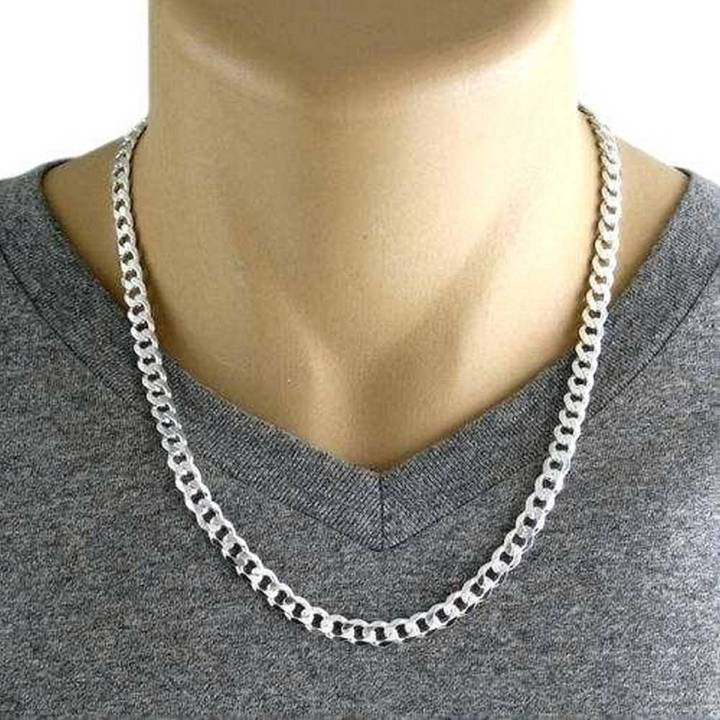 Silver Filled Chain For Men