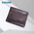 ARAMM Stylish Pure Cow Leather Money Bag Wallet For Men Black&Brown Men Aramm Leather Wallet with Coin Bag Money New Design Wallet Money Bag. 
