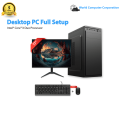 Intel Core 2 Duo Desktop Computer Full Setup | Customizable 4-8GB RAM, 120GB SSD, 500GB-1TB HDD & Monitor | Affordable Budget Office & Gaming PC Windows 10 Pro 2025. 