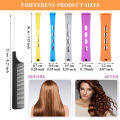 Perm Rods and 30 Pieces 6 Sizes Hair Rollers with Hair Cold Wave Rods Hair Curler for Women Long Short Hair. 