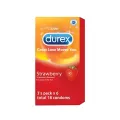 Durex Strawberry Condom For Men | Full Box - 18pcs. 