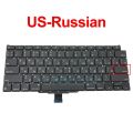 New Laptop A2337 Keyboard For Macbook Air 13 M1 A2337 Keyboard Replacement US UK FR SP IT DE RU AE Layout 2020 Year. 
