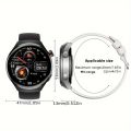 Men's Smart Watch, Outdoor Multi Sport Mode, AMOLED 1.43-inch, 380MAH Battery Capacity, Wireless Call NFC Men's Watch.