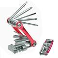 Bicycle Tools 11 Function Cycle Tool Kit Multi Purpose Mountain Bike Bicycle Repair Tool Kit Allen Key Spoke Wrench. 