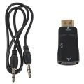【Xiaofeng】1080P HDMI Male to VGA Female Adapter Video Converter Output. 