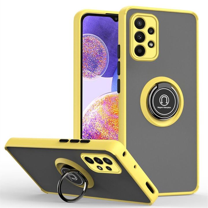 %E3%80%90Value%20Bundle%E3%80%91%20For%20Galaxy%20A73%205G%20anti%20knock%20armor%20cover%20translucent%20matte%20hard%20case%20back%20cover%20case%20exrra%20protection%20-%20Image%204