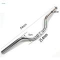 Road Bike Handlebar Flat Bar Riser Bar for Road Bikes Accessories 54cm Aluminum Alloy. 