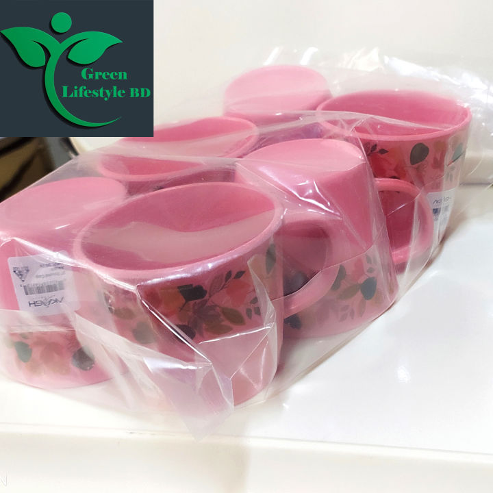 Melamine%203%20Inch%20Round%20teacup%206%20pcs%20set%20Pink%20Color%20for%20kitchen%20and%20dining%20-%20Image%203