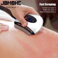 Electric Guasha Massager Hot Compress Eye Massager Stone Heating Vibration Scraping Neck Face Skin Lifting Removal Wrinkle Tool. 