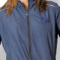 Shohure Navy Blue color Double part air proof Ladies jacket. 