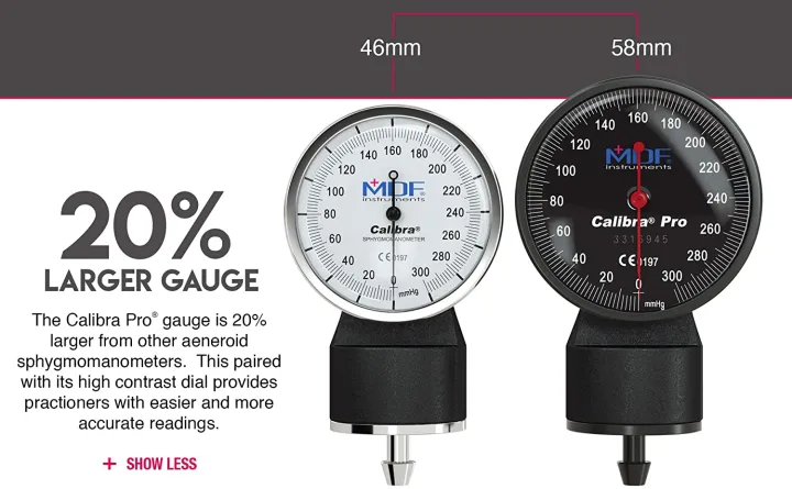 MDF%C2%AE%20Calibra%20Pro%20Aneroid%20Sphygmomanometer%20-%20Professional%20Blood%20Pressure%20Monitor%20-%20Black%20-%20Image%209