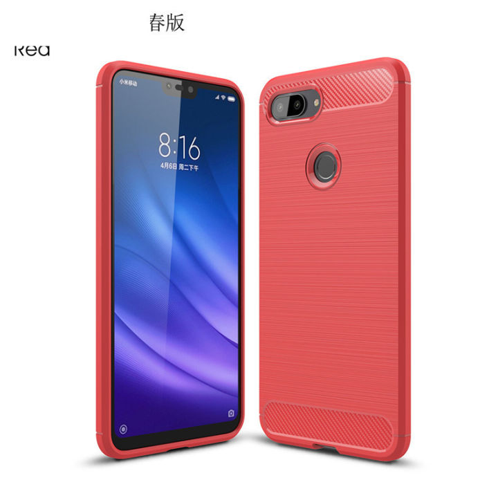Soft%20Silicone%20TPU%20Phone%20Case%20Carbon%20Fiber%20Texture%20Brushed%20Phone%20Casing%20For%20Xiaomi%20CC9E/A3%20&%20Redmi%20Note8%20-%20Image%209