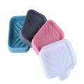 1 pcs White Silicone Soap Tray - Self Draining Soap Dish - Soap Holder Self Draining - Soap Dish for Bar Soap - Soap Dishes That Drain - Soap Dish for Sink - Organizer for Bathroom end Kitchen..