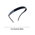 1PC New Trendy Sunglasses Frame Shape Acrylic Hairbands For Women Toothed Headband Anti-slip Hair Hoop Fashion Hair Accessories Mzea.