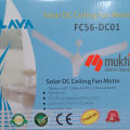 Solar 12V DC Fan 56 Inch Motor Energy Saving. 