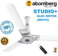 Atomberg Studio+ 1200MM / 48" 32W BLDC Motor Energy Saving Ceiling Fan (Marble White) | Made in India. 