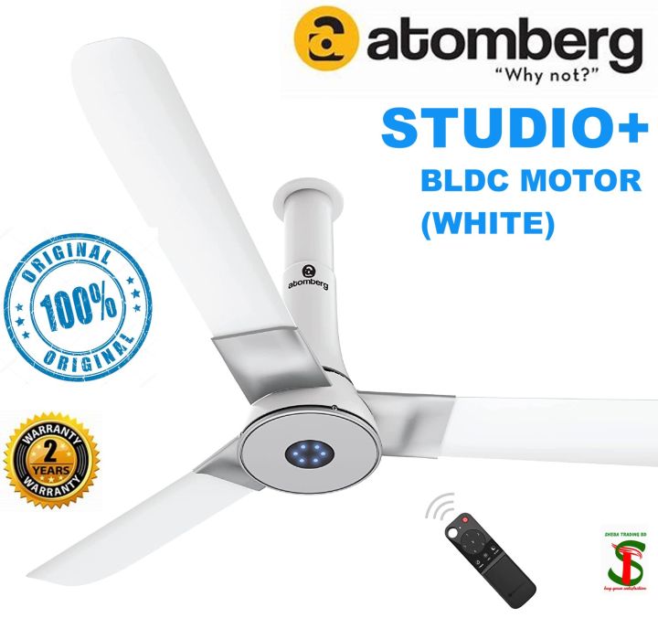 Atomberg%20Studio+%201200MM%20/%2048"%2032W%20BLDC%20Motor%20Energy%20Saving%20Ceiling%20Fan%20(Marble%20White)%20%7C%20Made%20in%20India%20-%20Image%202