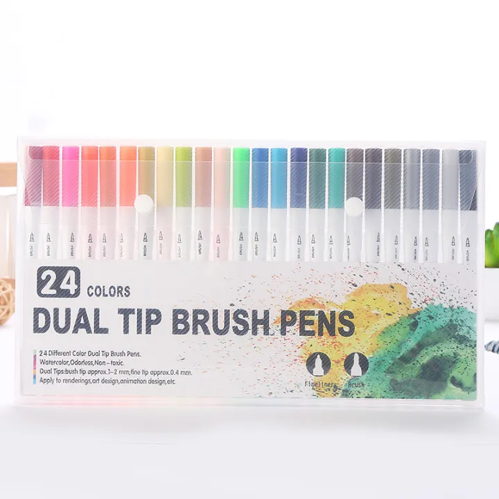 Primary%20School%20Junior%20High%20School%20Children%20Water-Based%2024/36/48%20Color%20Marker%20Pen%20Watercolor%20Painting%20Kit%20Prize%20Birthday%20Gift%20Batch%20-%20Image%206