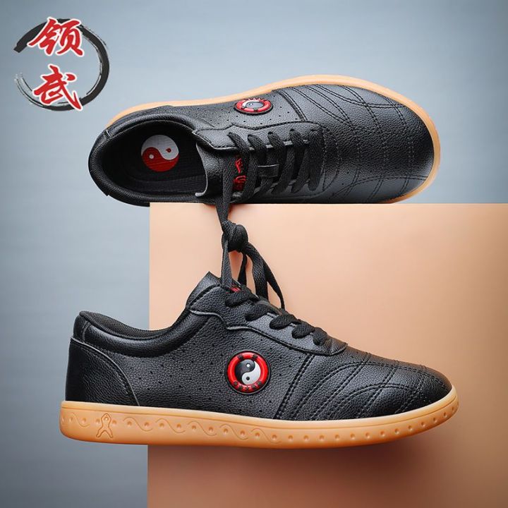 Chen%20Jiagou%20Tai%20Chi%20Shoes%20Soft%20Cowhide%20Gum-Rubber%20Outsole%20Leather%20Martial%20Arts%20Shoes%20Men's%20Practice%20Shoes%20Tai%20Chi%20Kung%20Fu%20Sports%20Shoes%20Women%20-%20Image%206