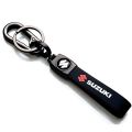 Key Ring / Key Ring for Bike / Key Chain / Bike Leather Key Ring / Motorcycle Accessories( Suzuki). 