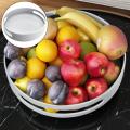 Rotating Storage Tray Turntable Organizer Carbon Steel Rotatable Spice Racks Turntable Kitchen Organizer for Pantry Office Bathroom Vanity Makeup. 