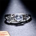 Finger Jewelry Harmless Personalized art Shaped Anniversary Ring. 