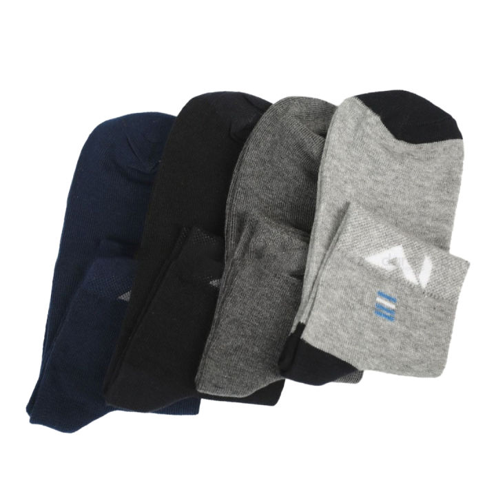Men's%204%20pair%20Solid%20classic%20socks%20S423%20-%20Image%202