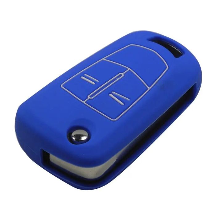 Good Quality Silicone Car Key Cover Case For Opel Vectra C Astra H Corsa D 2/3 Buttons Key