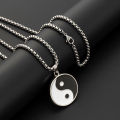 Stylish Stainless Steel Pendant and Bar Necklace Chain For Men.