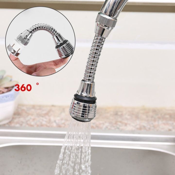 1Pcs/Kitchen Faucet Water Saving High Pressure Nozzle Tap Adapter Bathroom Sink Spray Bathroom Shower Rotatable Accessories