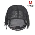 New Fashion Black Weave Caps for Sew in Hair Weft Large Medium Small Wig Cap for Making Wigs with Adjustable Strap Stocking. 