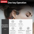 Lenovo X4 Bone Conduction Headphones Wireless Bluetooth 5.0 Earphone Outdoor Sports Headset Waterproof Hands-free with Microphone. 