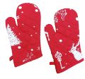 Oven glove 1 gloves 1 lucni - multi coloured. 