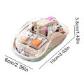 M333 Wireless Mouse 2400DPI 2.4GHz Wireless Mouse Ergonomic Lighting Gaming Mouse Silent Click Rechargeable Cordless Mice. 
