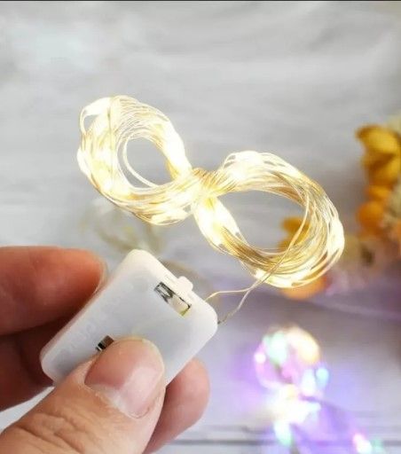 KNONEW 20FT 2Pack Fairy Lights Battery Operated Outdoor Indoor, 200 LED - View #6