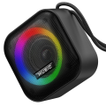 Portable Bluetooth Speaker RGB Colorful Light Waterproof Wireless Subwoofer Stereo Surround TWS Travel Speaker.