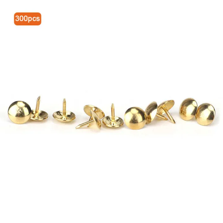 300PCS%20Upholstery%20Nails%20Tacks%20Stud-Pushpin%20Smooth%20Surface%20Decorative%20Furniture%20Pins%20-%20Image%205