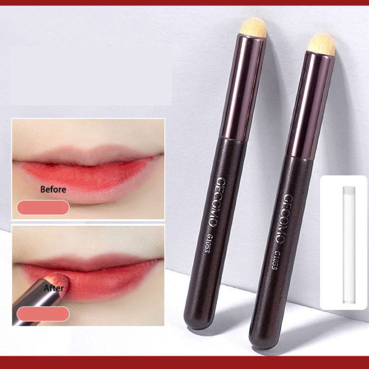 1 Pcs Lip Brush Lipstick Brush Dizzy Dye Round Head Concealer Brush Lip Makeup Brush Professional Portable Brush Beauty Tools
