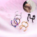 Multi-Ring U-Ring False Nose Ring False Lip Nail Stainless Steel False Ear Bone Nail Piercing Nose Ring. 