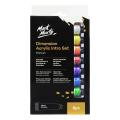Mont Marte Dimension Acrylic Paint 8pc x 18ml. 