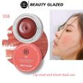 Beauty Glazed Matte Canned Lip Mud Lipstick Lip Gloss Long Lasting Lip Balm Lip Glaze Waterproof Women Lip Makeup-358. 