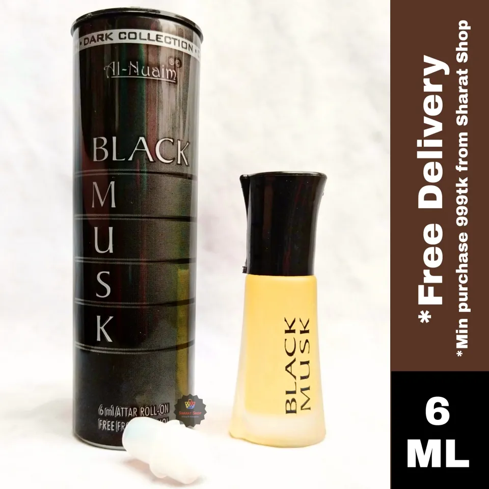 Black Musk 6ML Original al nuaim attar in india