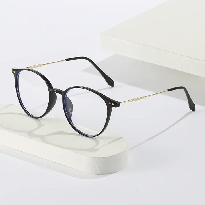 Trendy%20Office%20Glasses%20Women%20Computer%20Goggles%20%20Eyeglasses%20Metal%20Alloy%20with%20high%20quality%20ABS%20Frame%20-%20Image%203