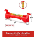 9Pcs 3 Inch String Line Leveler Tools Line Level For Hanging Picture Wall Art Mason.