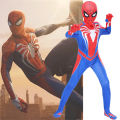 Game PS4 Spiderman Costume Anime Superhero Spider Man Cosplay Zentai Jumpsuit Halloween Carnival Party Dress Up Costume.