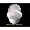 One time disposable Food Containers with Lid round Shape Sweet box 25 pcs.