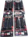 RCB Nagamaki Handle bar Grips For Motorcycle- Black. 